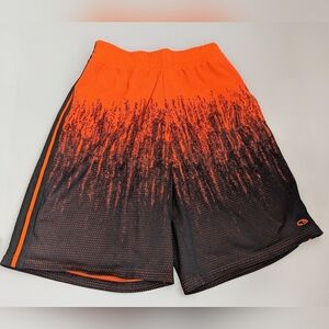 Champion Boy (Large/12-14) Athletic/Leisure Lined Mesh Shorts w/Balayage Pattern
